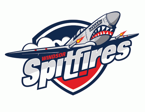 Windsor Spitfires 2007-pres primary logo iron on heat transfer